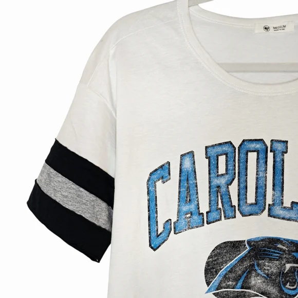 '47 Brand Carolina Panthers Short Sleeve Shirt - Picture 2 of 5